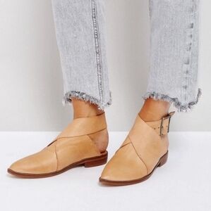 Free People Wrap Buckle Boots